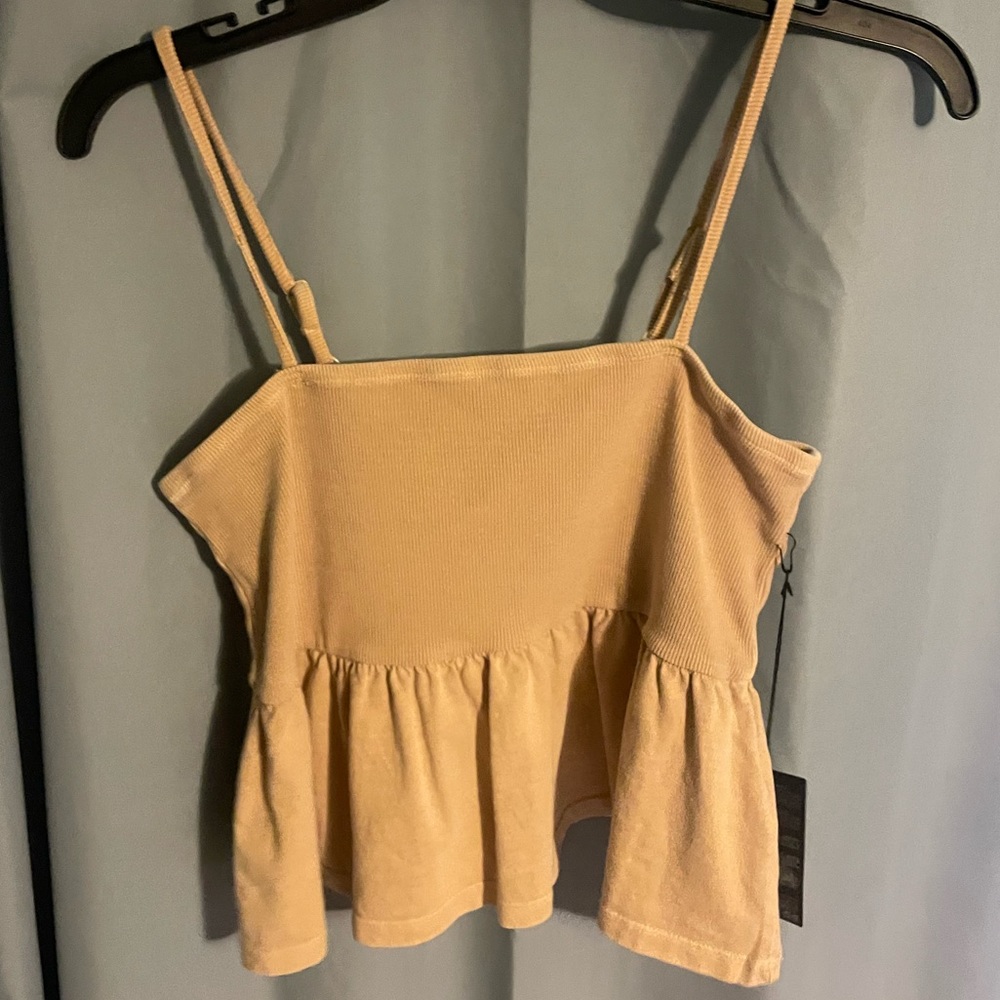 Tan Tank Top